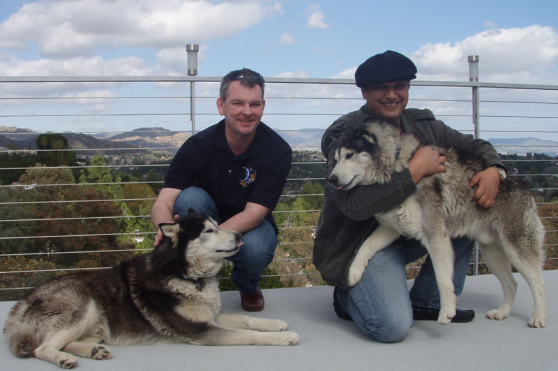  # ci263 With Soyuz TMA-21 cosmonaut A.Samokutyayev 1