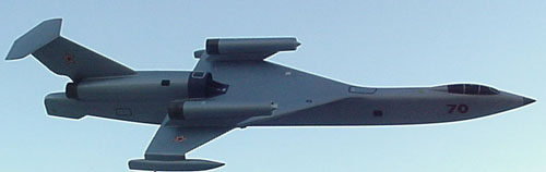  # zhopa125            Beriev 1957 supersonic bomber sea plane project 2