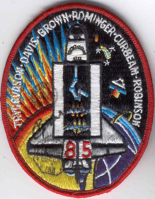  # fp084            STS-85 patch flown on Soyuz TMA-ISS-Soyuz TM- 1