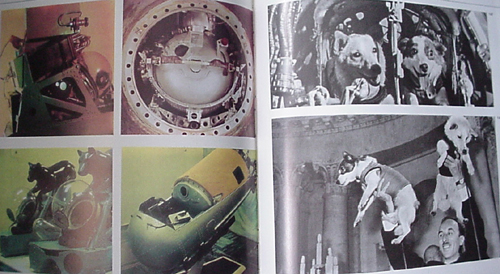  # cb096            13 early cosmonauts signed book `Conquest of Cosmos` 4