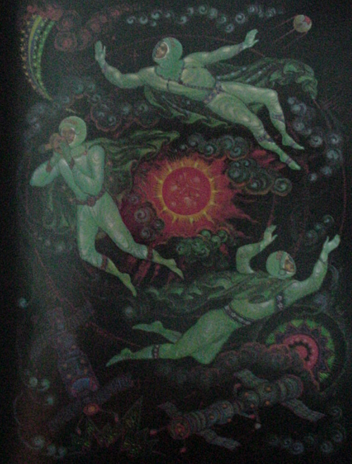  # cb221            Son of Russia Space Lacquer Box multisigned book 3