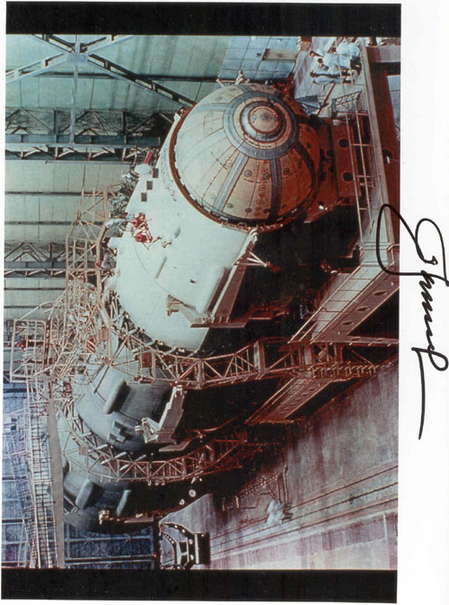  # iph501            N-1 rocket assembling photos signed by Leonov 3