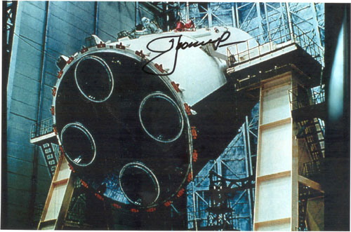  # iph501            N-1 rocket assembling photos signed by Leonov 4