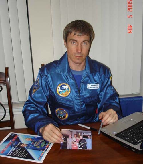  # ci276            Sergei Krikalev-803 days flown on orbit 1