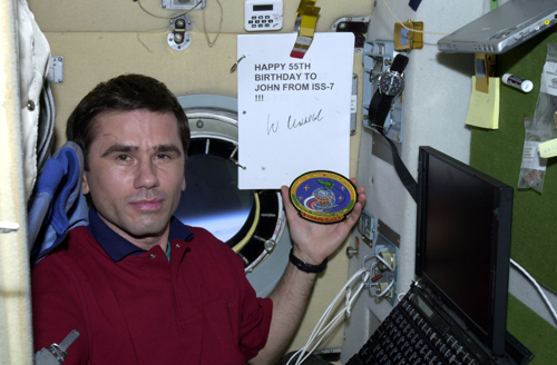  # ci296            Greetings from board of ISS 1