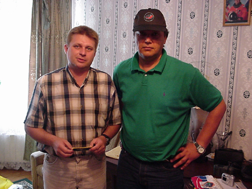  # ff199            ISS-4 expedition flown Russian Air Force flag 3