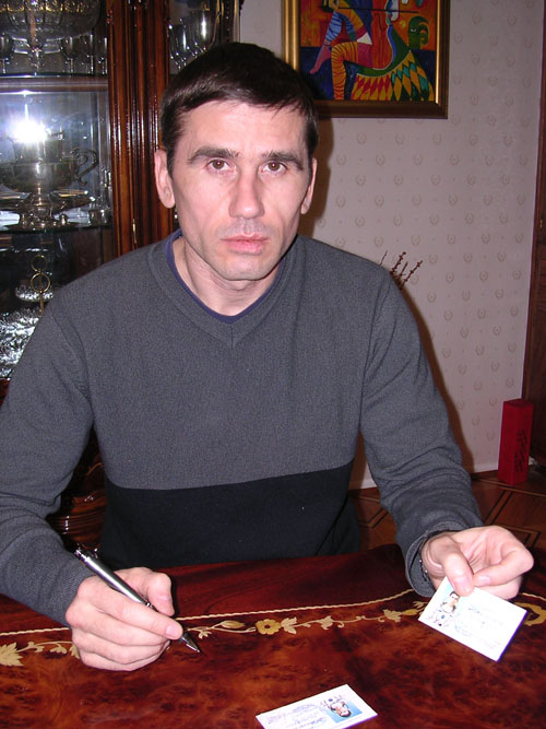  # ma100a            Flight commander Malenchenko business cards 3