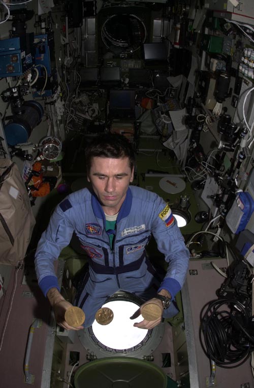  # ma350            Medals and Pins flown on ISS 2