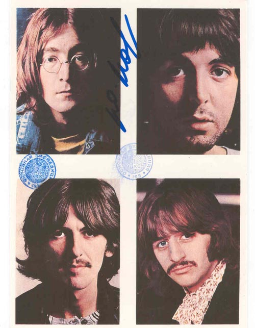  # ma299a            The Beatles rock band cards flown on ISS 1