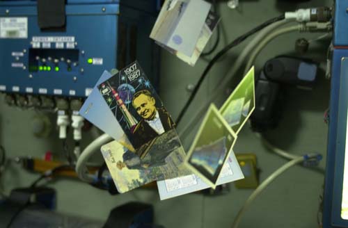  # gp700            Old Soviet pocket calendars flown on ISS 3