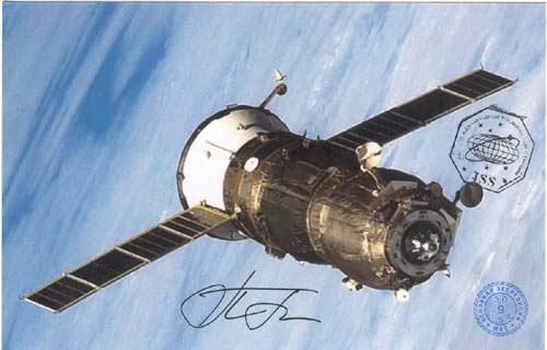  # gp907            Flown on Soyuz TMA-4/ISS photos 1