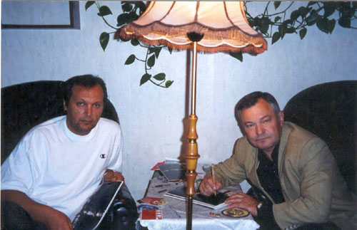  # ic320            With cosmonaut Yuri Romanenko in Star City 1