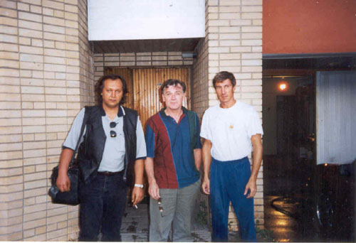  # ic380            With cosmonauts A.Serebrov and S.Krikalev 1