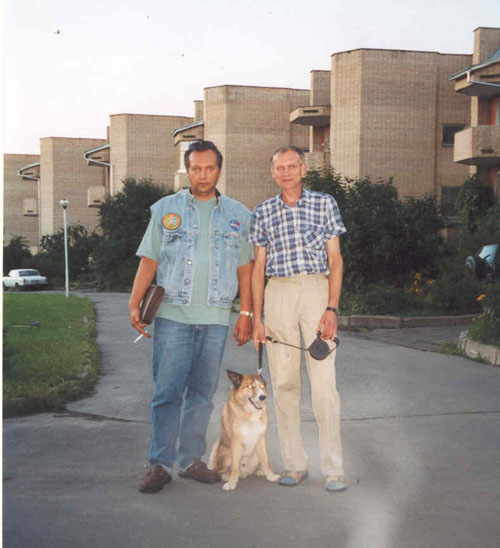  # ic600            With cosmonaut Sergei Avdeyev. 1