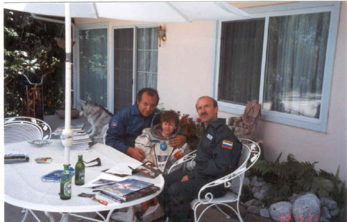  # ic760            Cosmonaut Alex Poleshuk in my house june 2002 1