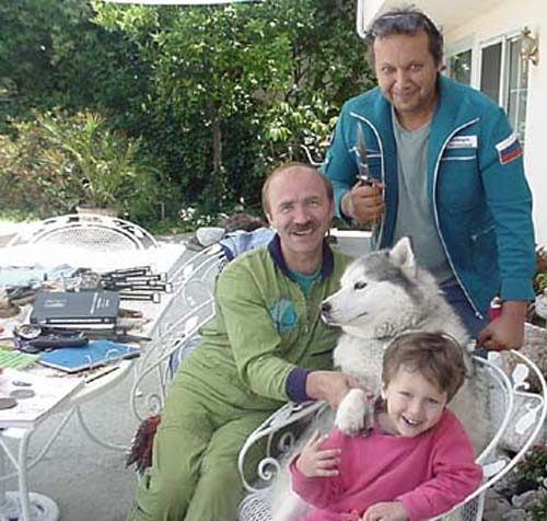  # ic760            Cosmonaut Alex Poleshuk in my house june 2002 3
