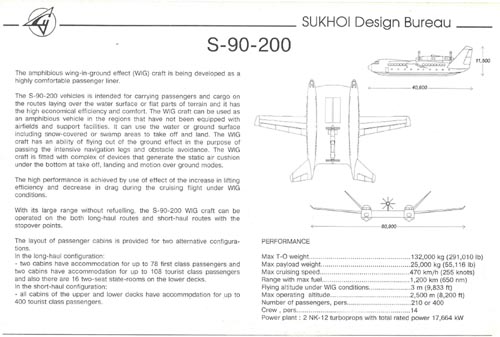  # ep160            S-90-200 Sukhoi experimental WIG 5