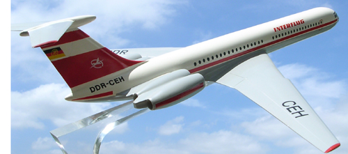  # aairl088            Il-62 Interflug DDR old Ilyushin model 3