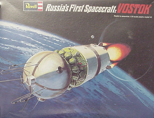  # sm902            Vostok spaceship plastic kit model 1