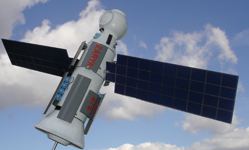  # sm300a            Zarya-ISS model signed by cosmonaut S.Krikalev 3