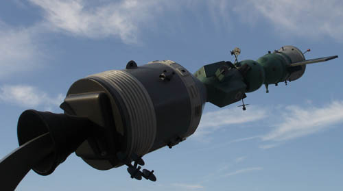  # sm150            Soyuz-Apollo presentation detailed model 4