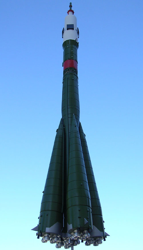 # sm011b            Soyuz TMA launch rocket signed by Yuri Malenchenko 2