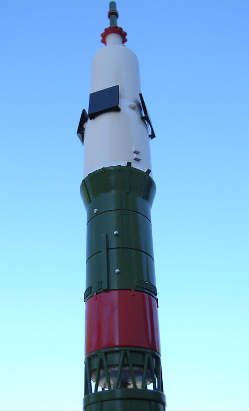  # sm011b            Soyuz TMA launch rocket signed by Yuri Malenchenko 5