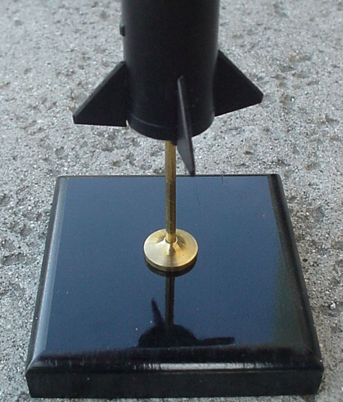  # sm351            Vertical-4 metal rocket model 5