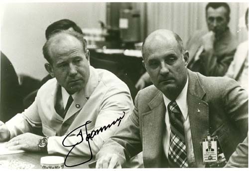  # astp967            ASTP commanders Stafford and Leonov (signed)photo 1