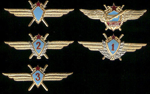  # sw101            Airforce pilot- Early Cosmonaut wings 1