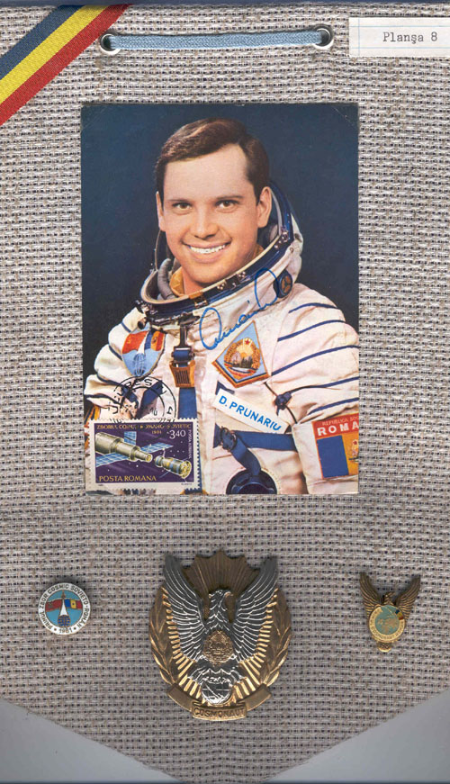  # sbp115            Badges of Romanian cosmonaut Soyuz-40 Dimitru Prunariu 1