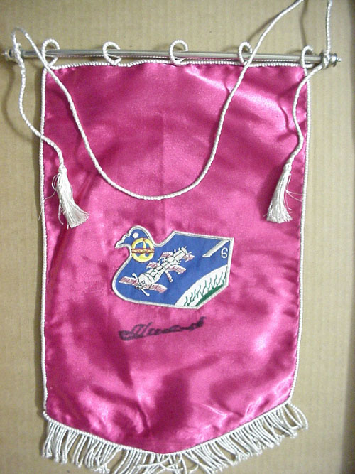  # pnt103            Cosmonaut A.Nikolayev autographed pennants 1