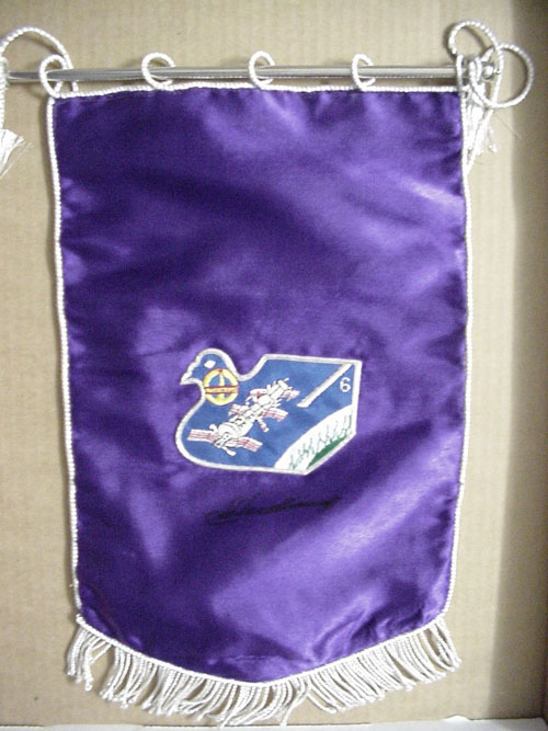  # pnt103            Cosmonaut A.Nikolayev autographed pennants 3