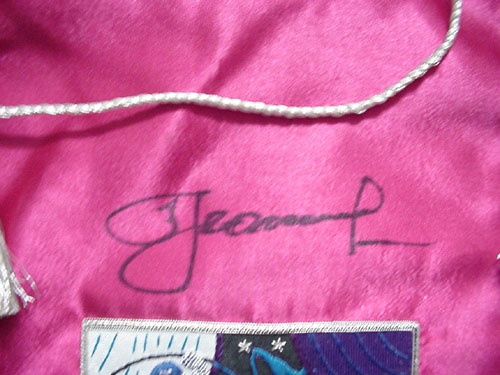  # pnt105            Voskhod-2 commemorative pennant signed by First man in outer space A.Leonov 2