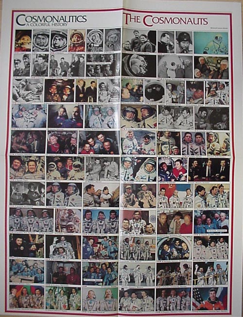  # pstnew115            Set of 3 Cosmonautics posters 1