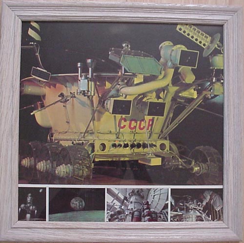  # pstnew116            Lunakhod-1/Luna-17 framed poster 1