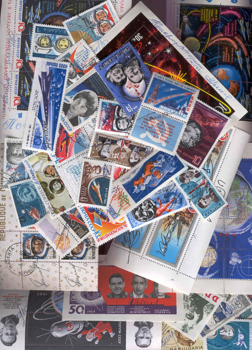  # pstrs100            Soviet Space Stamps 1