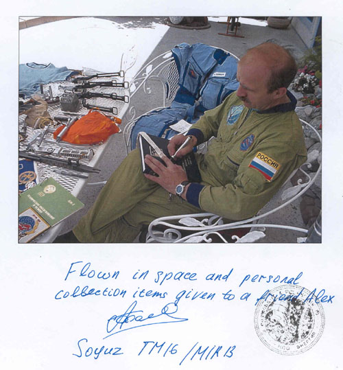  # h094            Soyuz TM-16/MIR-13 expedition flown Band 2