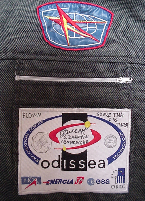  # h065            Soyuz TMA/ISS/TM-34 flown suit 5