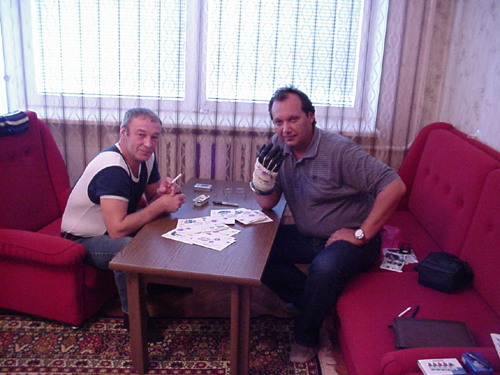  # fc230a            Soyuz TM-16/MIR-13 cover with rare handstamp 3