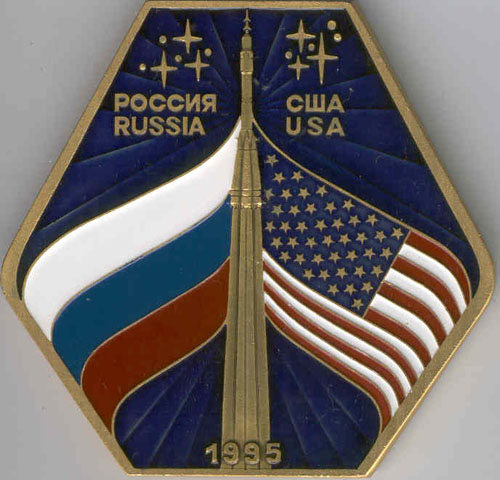  # pnts130            STS-60 flight onboard pennant 1