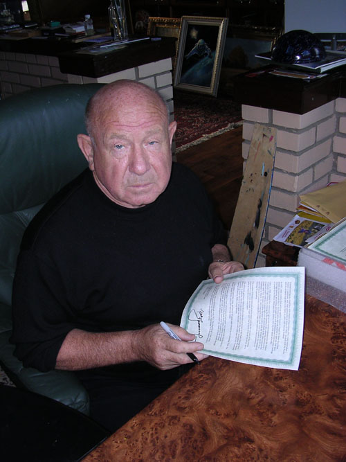  # spmt099            Alexei Leonov OVER THE PLANET spacewalk limited edition signed lithograph 5