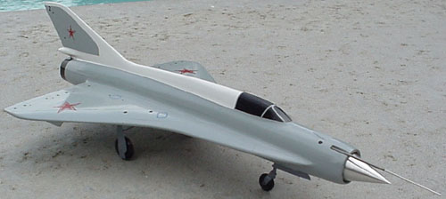  # mp117            Mig-211 `Analog` experimental aircraft model 3